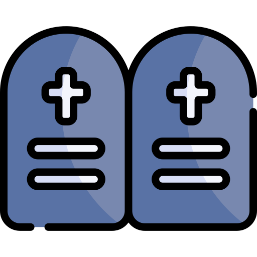 Ten commandments - Free cultures icons