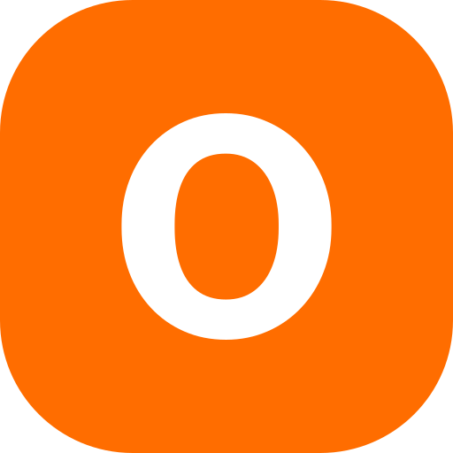 letra o icono gratis