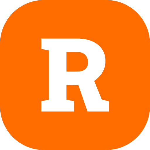 Letter r Generic color fill icon