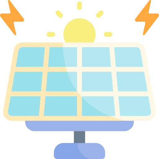 panel solar icono gratis