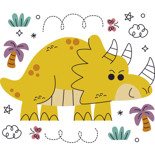 dinosaurier kostenlos Sticker