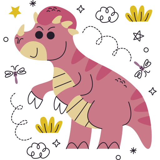 dinosaurio gratis sticker