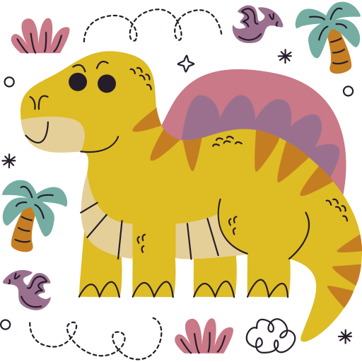 dinosaurio gratis sticker