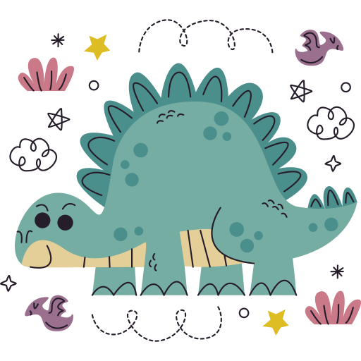 dinosaurio gratis sticker