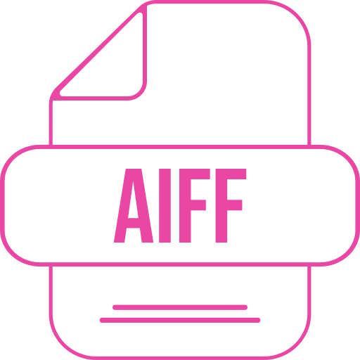 aiff icono gratis