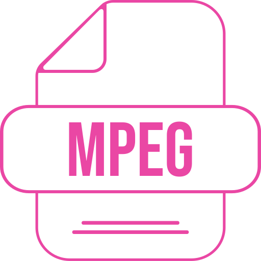 mpeg icono gratis