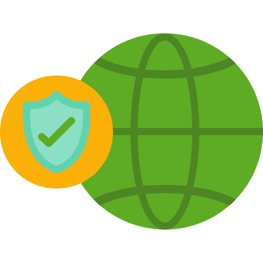 Global security Generic color fill icon