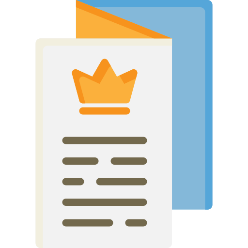 folleto icono gratis