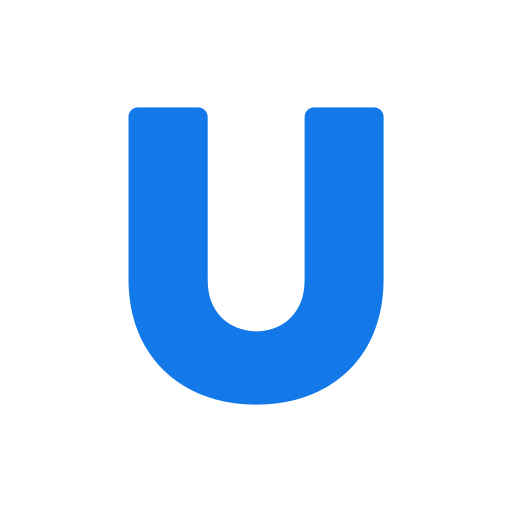 Letter u Generic color fill icon