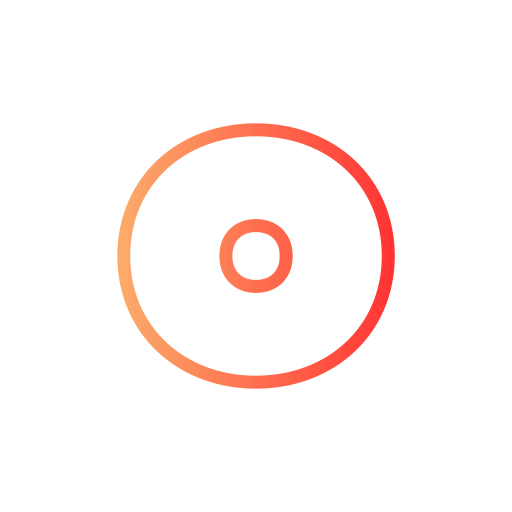 letra o icono gratis