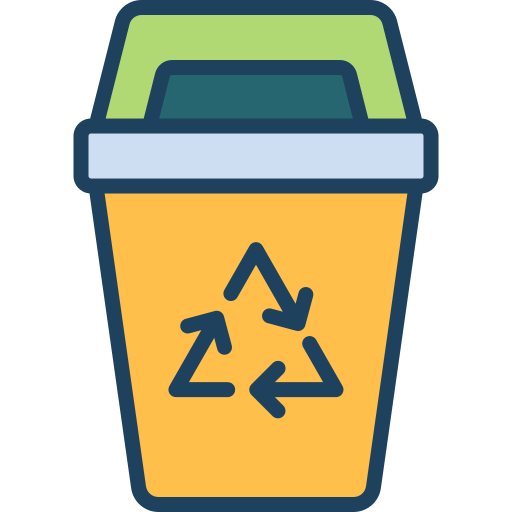 Bin Generic color lineal-color icon