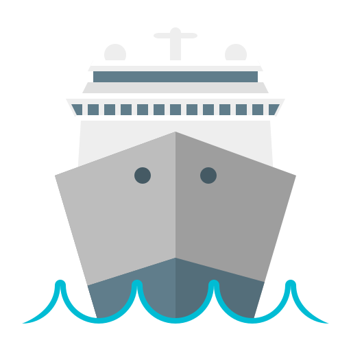 Ship Generic Color Fill Icon