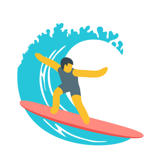 Surfing, surf, surfboard, beach icon - Download on Iconfinder