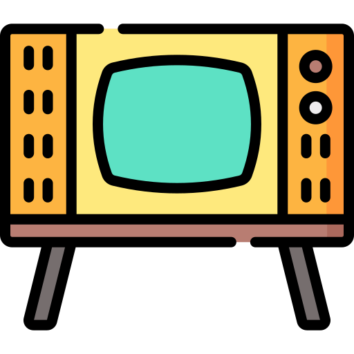 télévision Icône gratuit télévision Icône gratuit