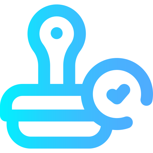 estampilla icono gratis