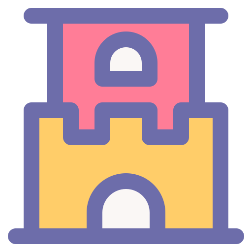 château Icône gratuit château Icône gratuit