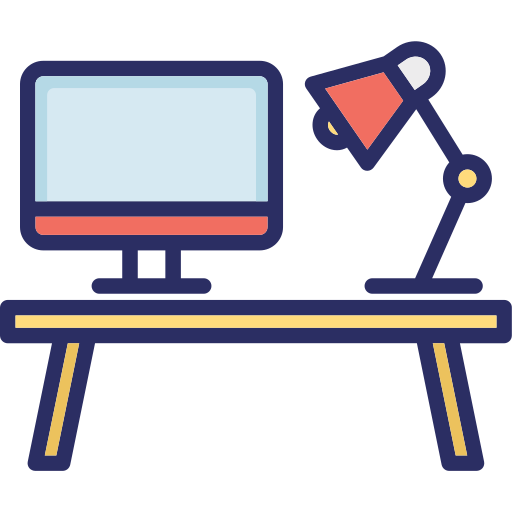 bureau Icône gratuit