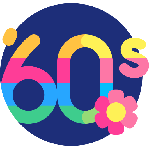 Sixties - free icon