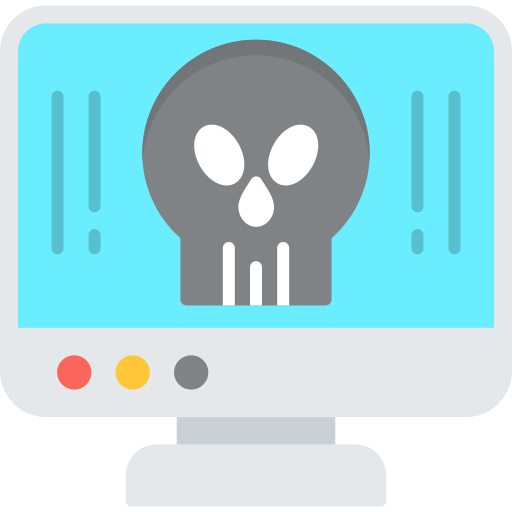 logiciels malveillants Icône gratuit