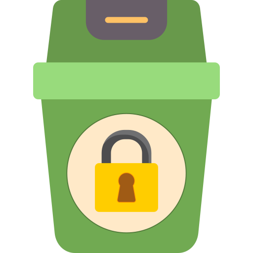 Recycle bin free icon