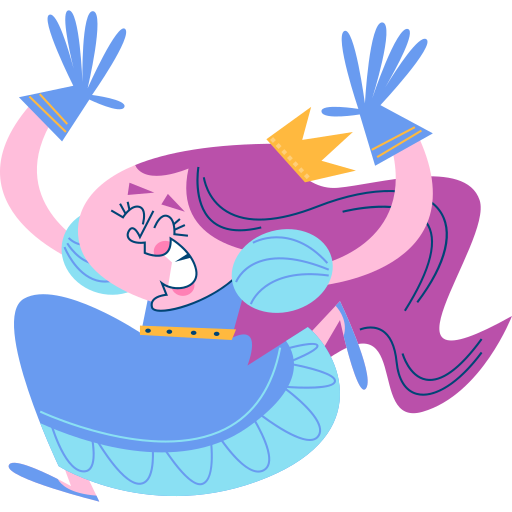 Princess free sticker