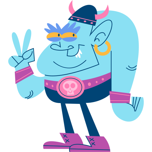 Ogre free sticker