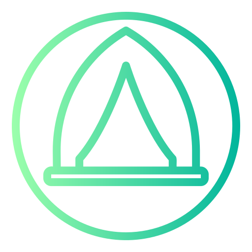 barraca grátis ícone