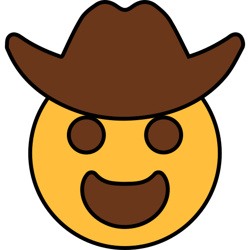 Cowboy - Free smileys icons