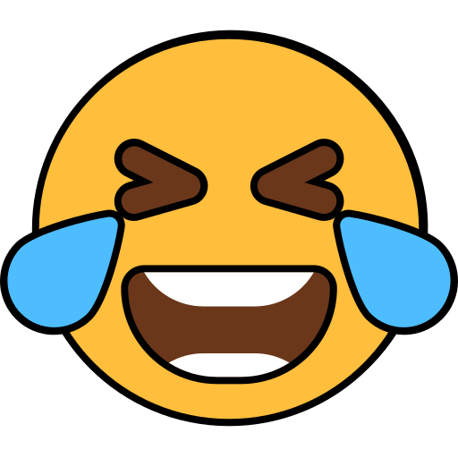 Laughing Generic color lineal-color icon