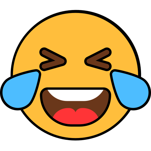 Laughing Generic color lineal-color icon