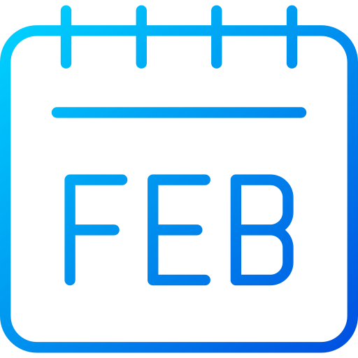 Calendar Generic gradient outline icon