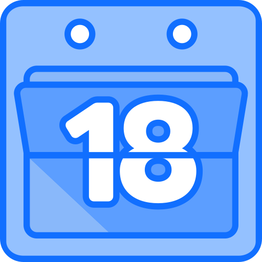 fecha del calendario icono gratis