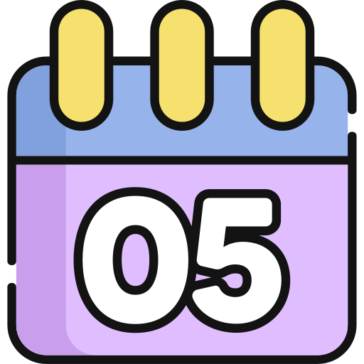 Calendar date Generic color lineal-color icon