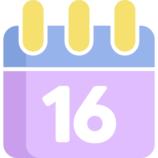 fecha del calendario icono gratis