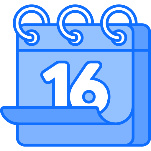 fecha del calendario icono gratis