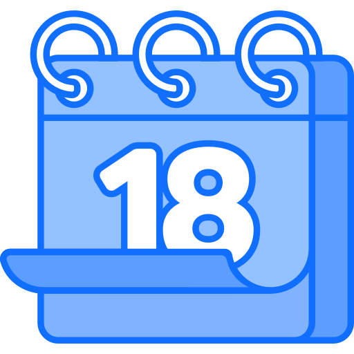 fecha del calendario icono gratis