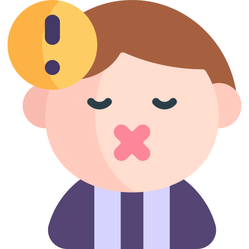 menace Icône gratuit