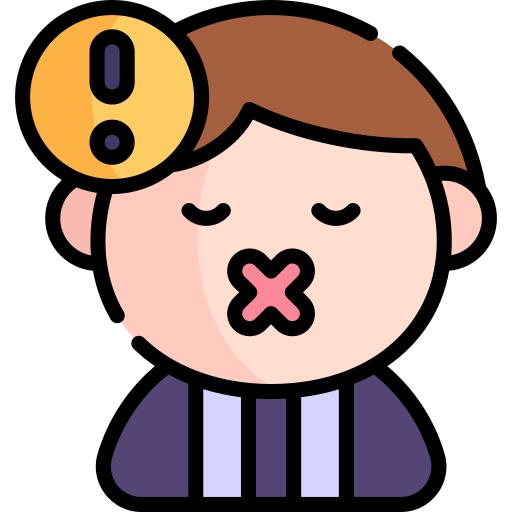 menace Icône gratuit