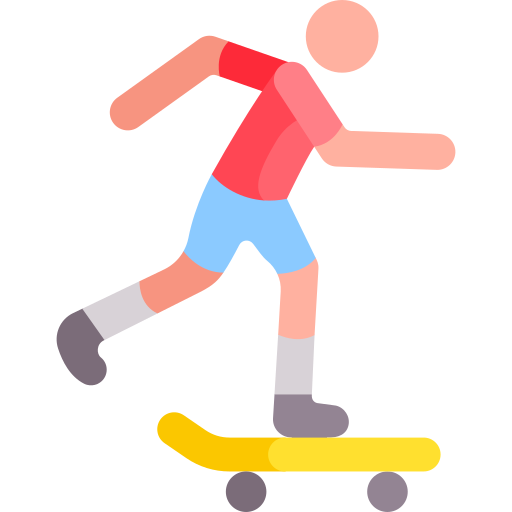 Skateboard Special Flat icon