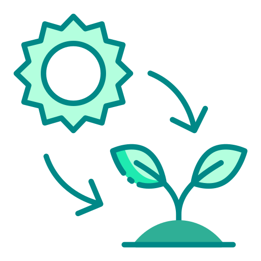 fotosíntesis icono gratis