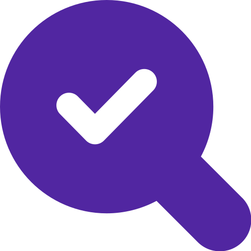 Magnifying glass free icon