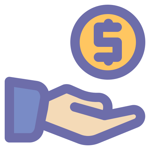 donación icono gratis