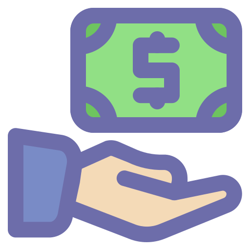 donación icono gratis