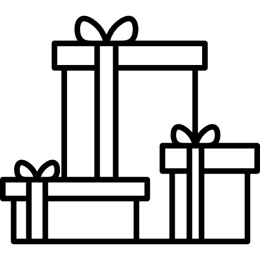 regalos de navidad icono gratis