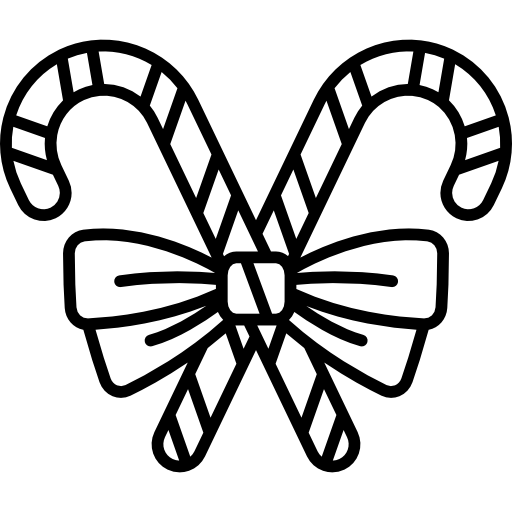 사탕 지팡이 무료 아이콘