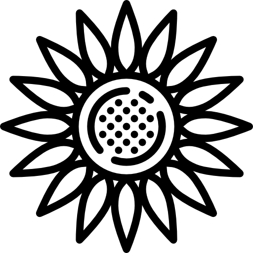 girasol icono gratis