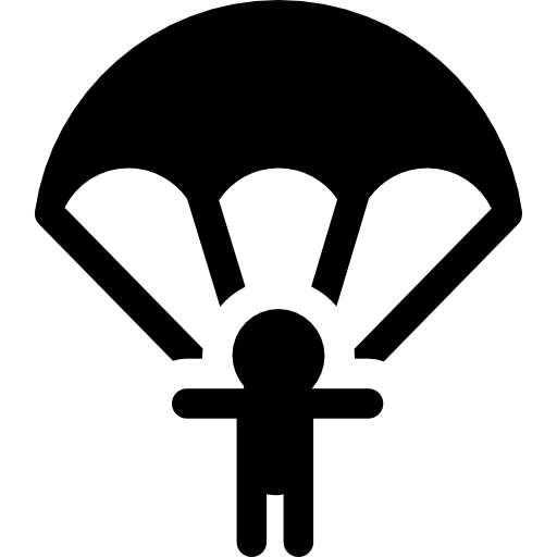 parachute free icon