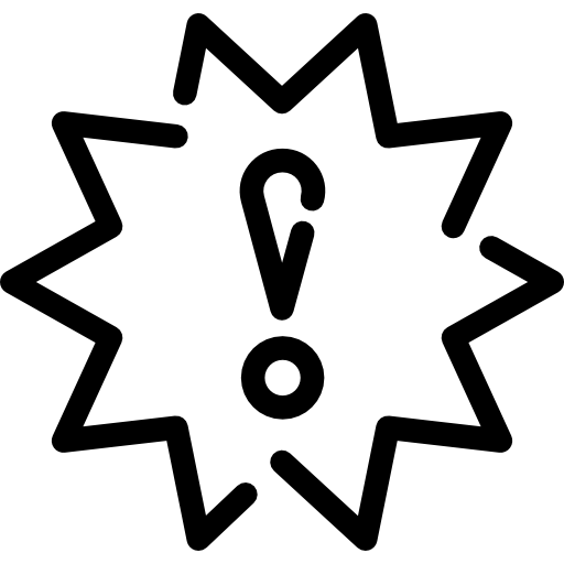 exclamation Icône gratuit exclamation Icône gratuit