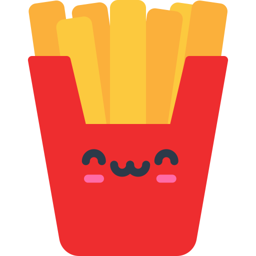 papas fritas icono gratis