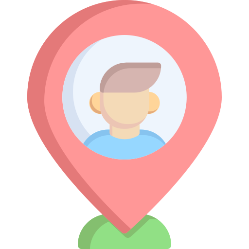 localización icono gratis